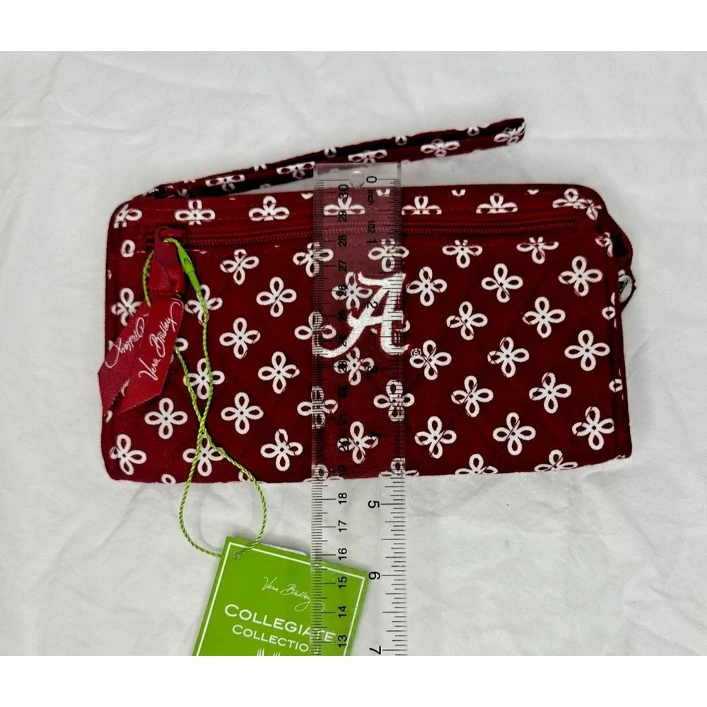 Vera Bradley Alabama Crimson Tide Wallet Collegiate Collection Mini Concerto - Picture 2 of 6